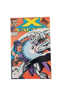 Marvel X-Factor #45 1989 Comic Book Collector Bagged Boarded